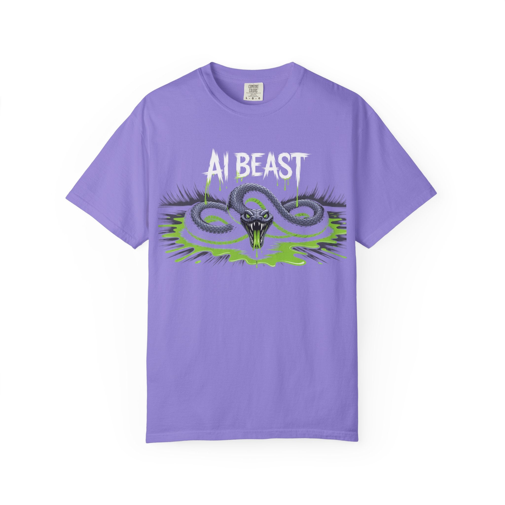 AI BEAST "Digital Venom" Unisex Heavy Blend™ Crewneck T-Shirt