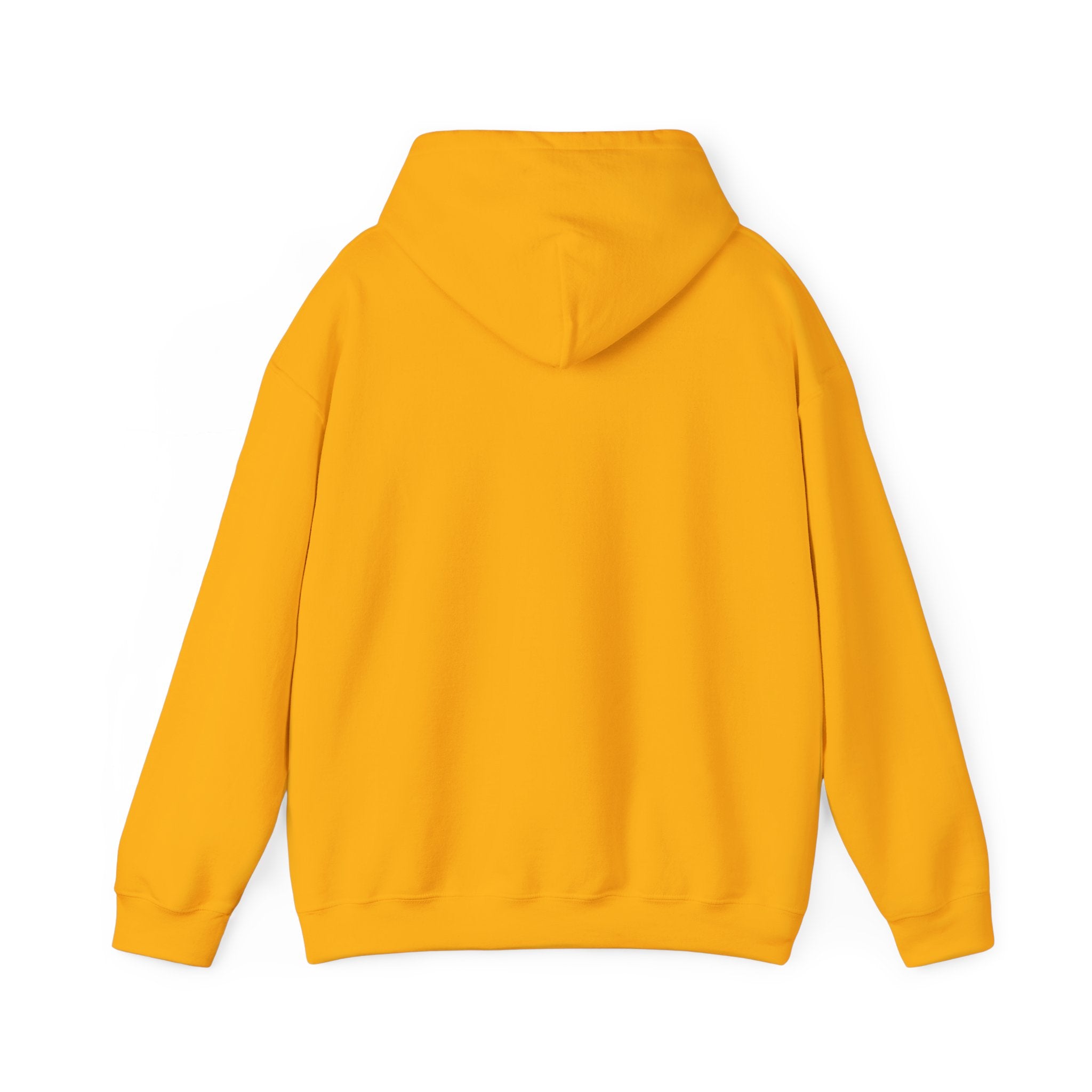 2. AI is LIFE  "Orange Overclock" Unisex Heavy Blend™ Hooded Sweatshirt