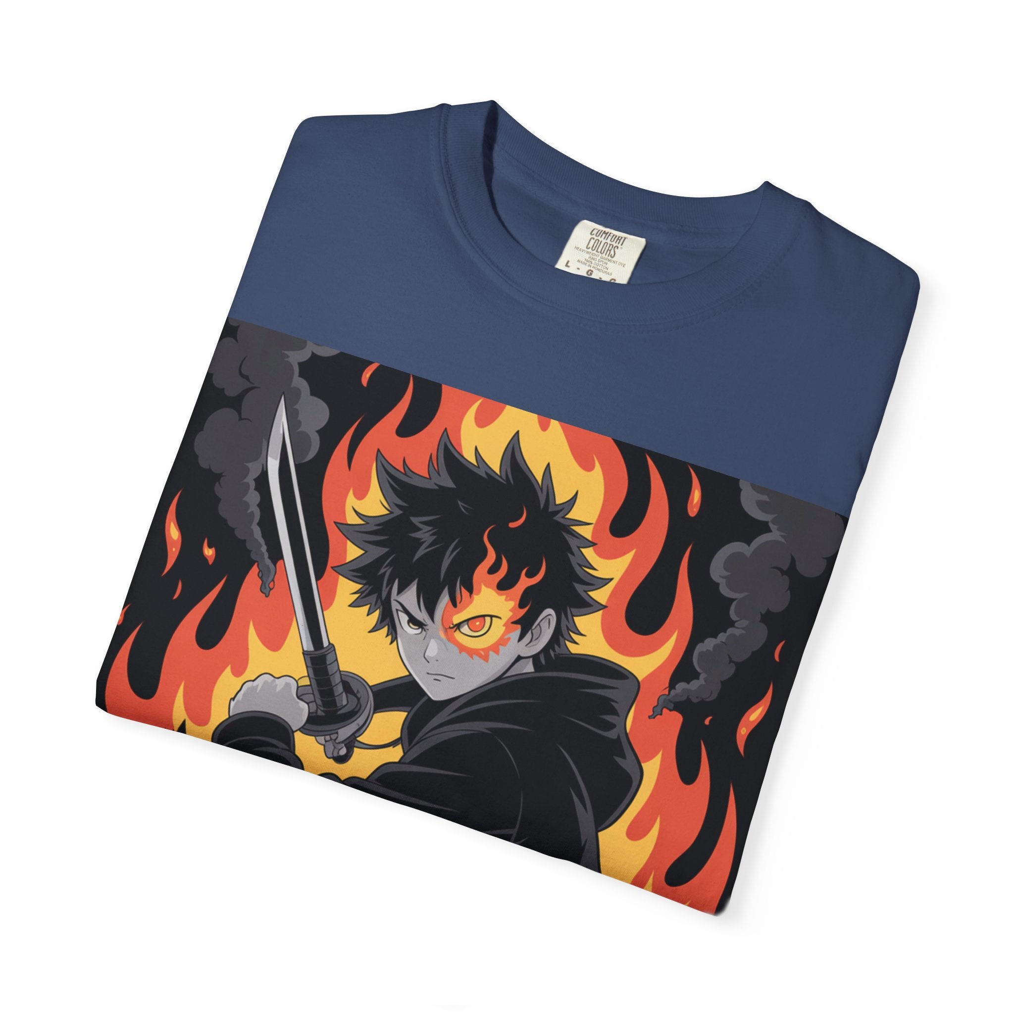 AI  BEAST "Warrior.exe"  of Unisex Garment-Dyed T-shirt