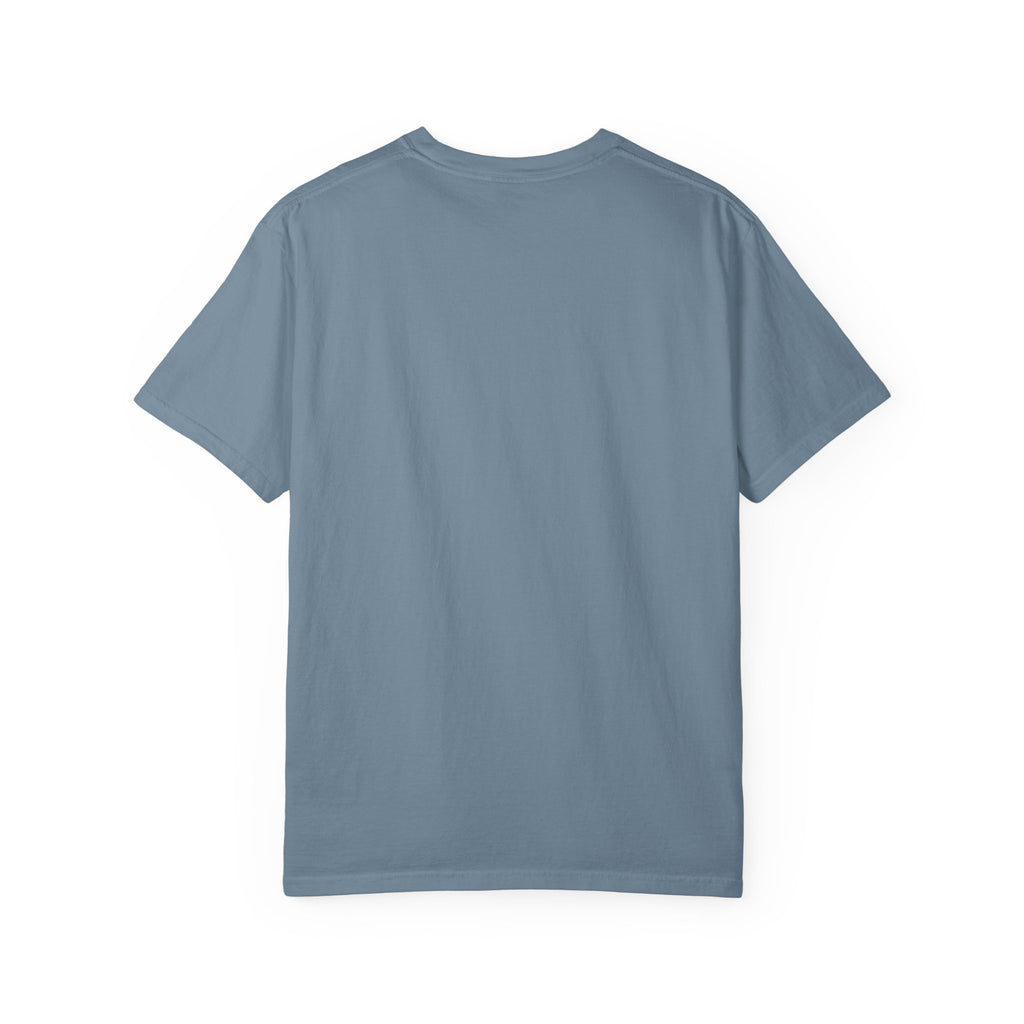 2. AI is LIFE  "Orange Overclock" Unisex Garment-Dyed T-shirt