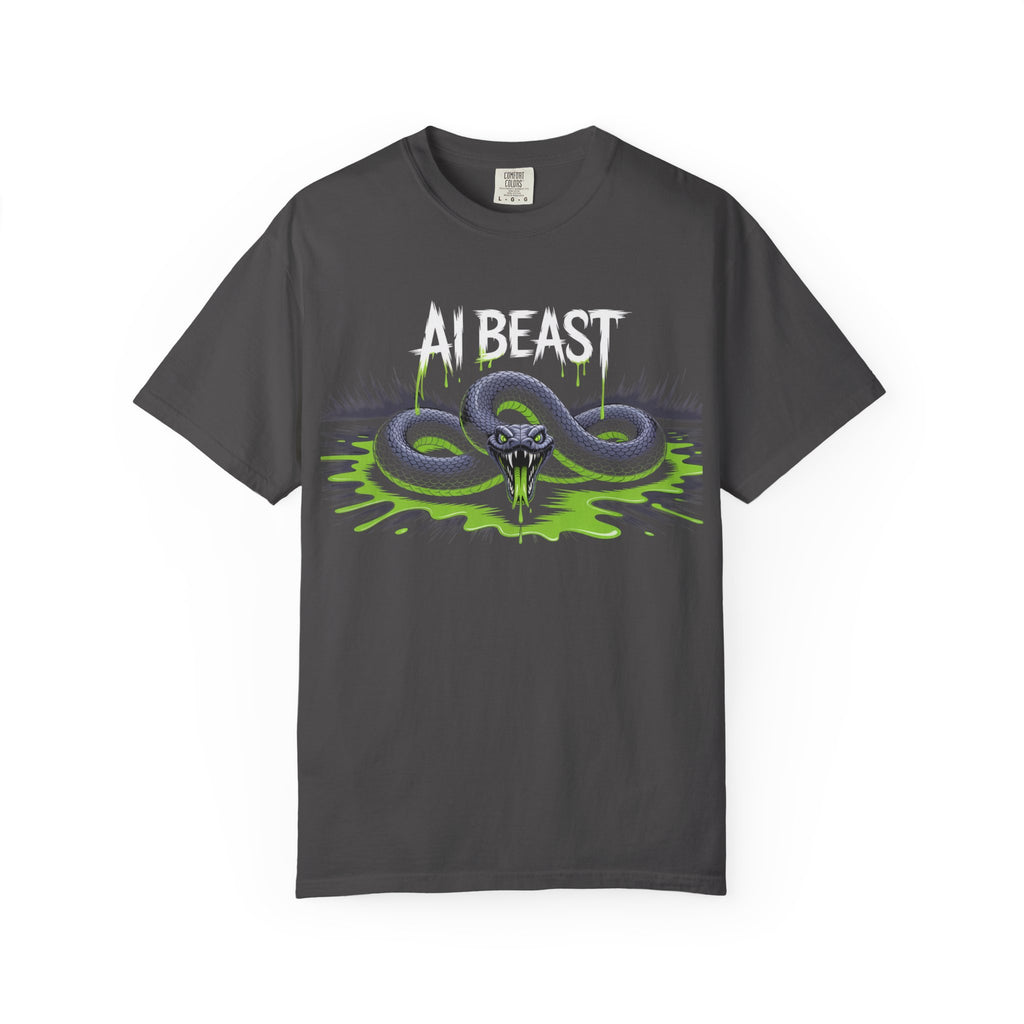 AI BEAST "Digital Venom" Unisex Heavy Blend™ Crewneck T-Shirt