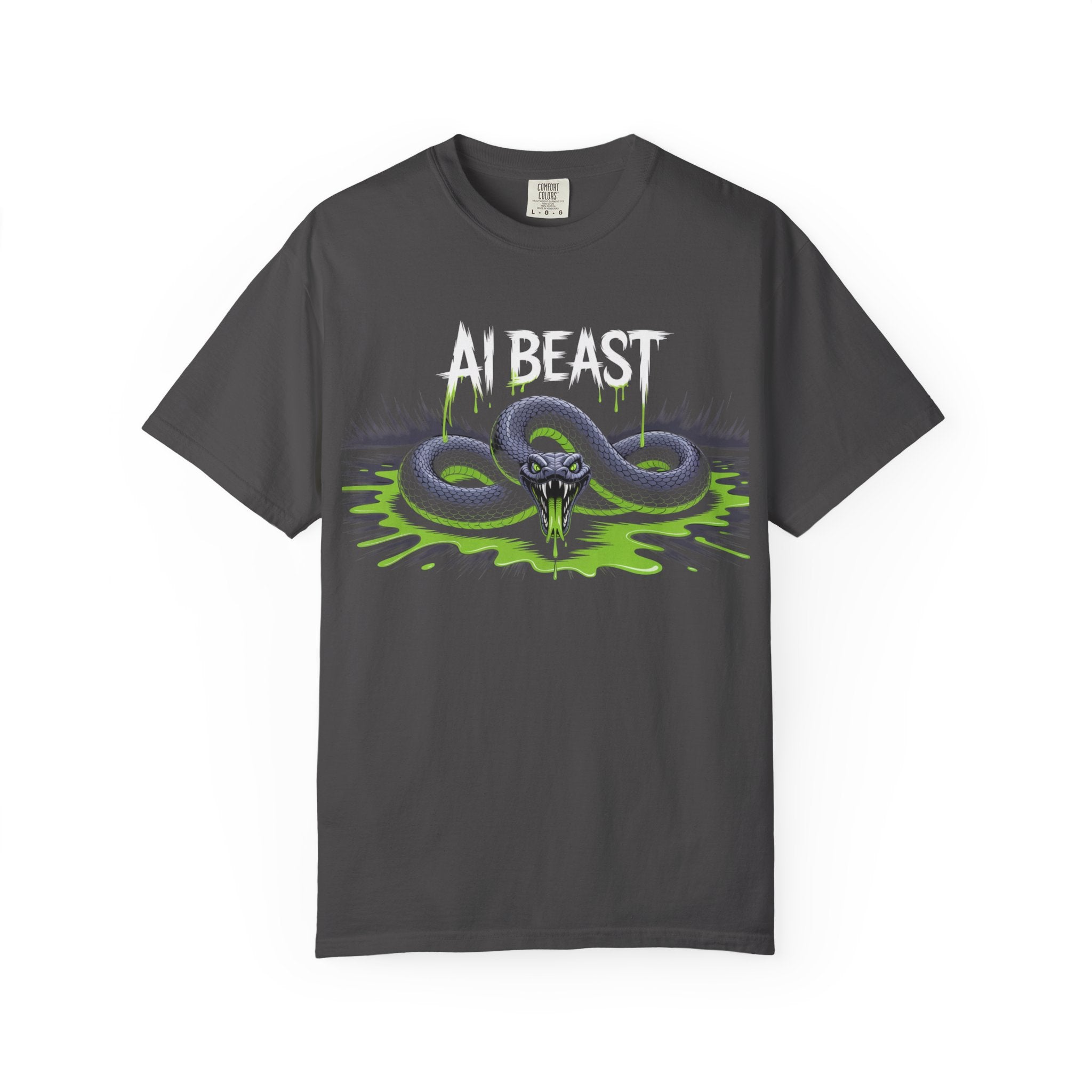 AI BEAST "Digital Venom" Unisex Heavy Blend™ Crewneck T-Shirt
