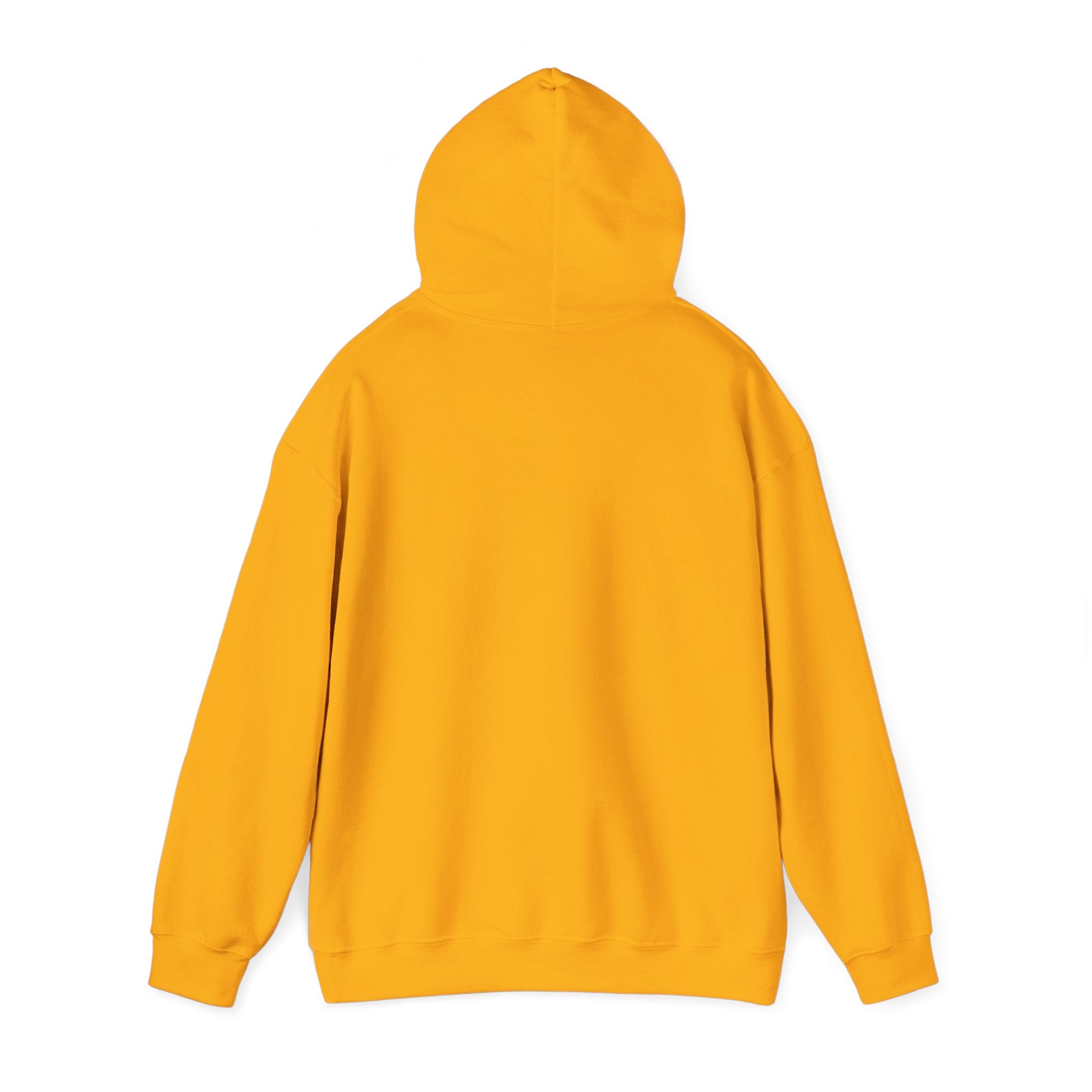 2. AI is LIFE  "Orange Overclock" Unisex Heavy Blend™ Hooded Sweatshirt