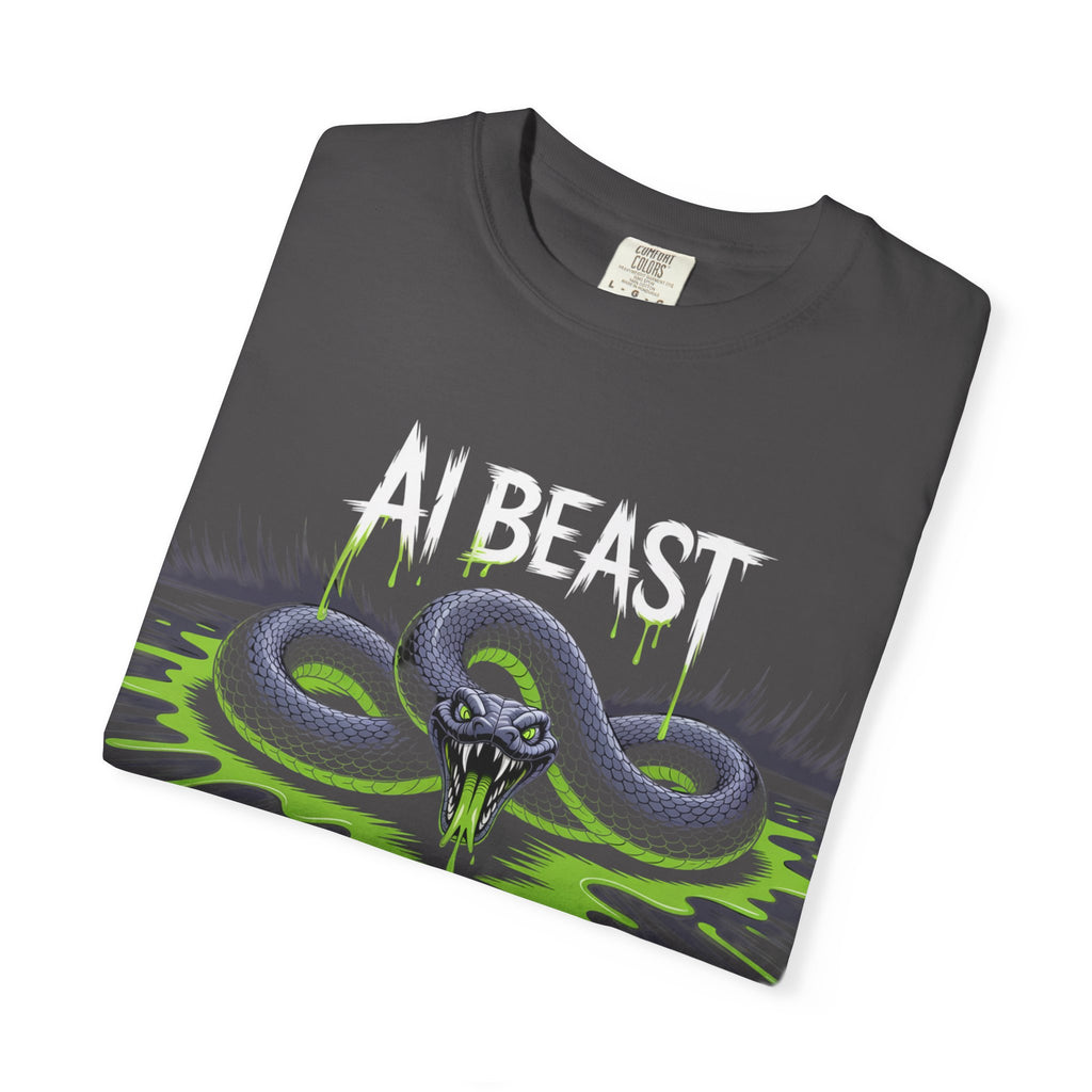 AI BEAST "Digital Venom" Unisex Heavy Blend™ Crewneck T-Shirt