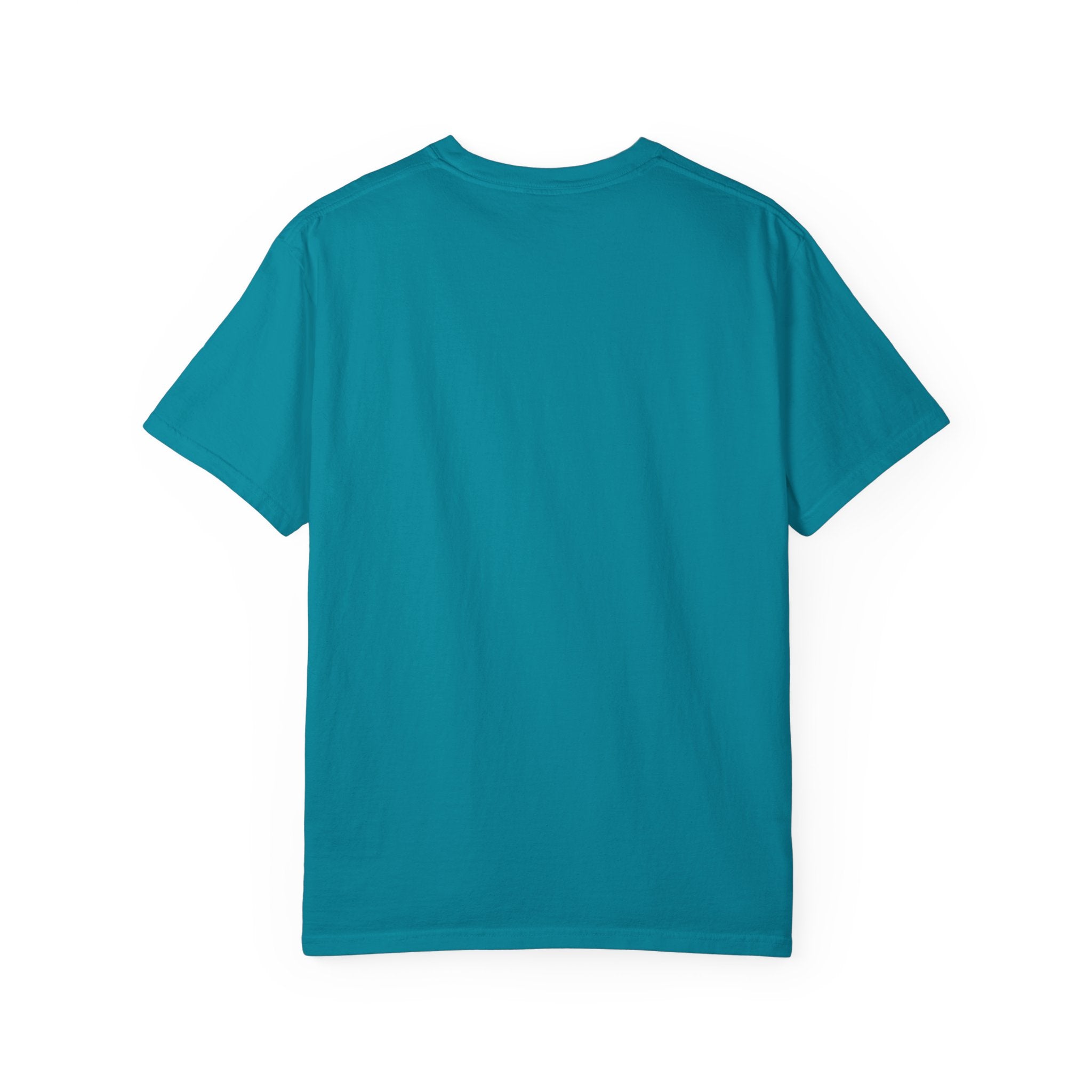 2. AI is LIFE  "Orange Overclock" Unisex Garment-Dyed T-shirt