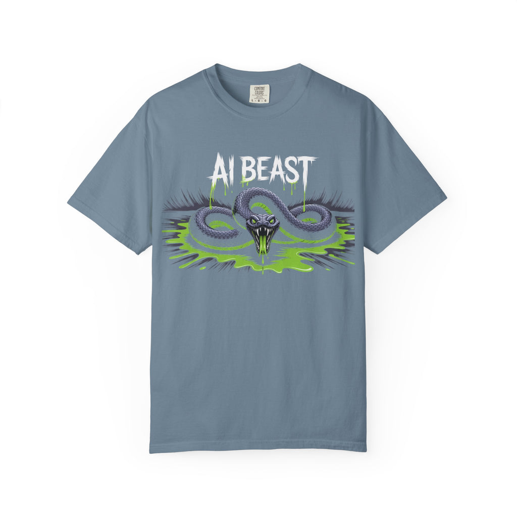 AI BEAST "Digital Venom" Unisex Heavy Blend™ Crewneck T-Shirt