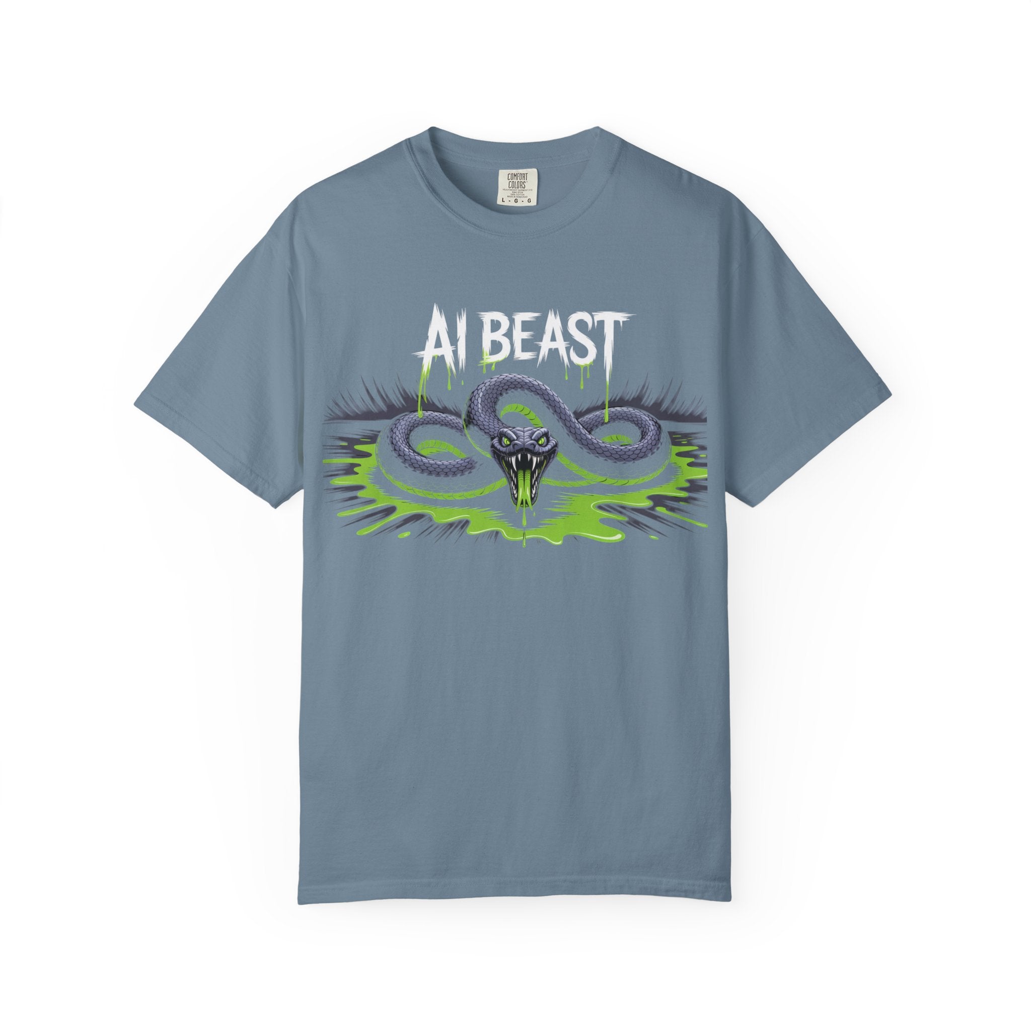 AI BEAST "Digital Venom" Unisex Heavy Blend™ Crewneck T-Shirt