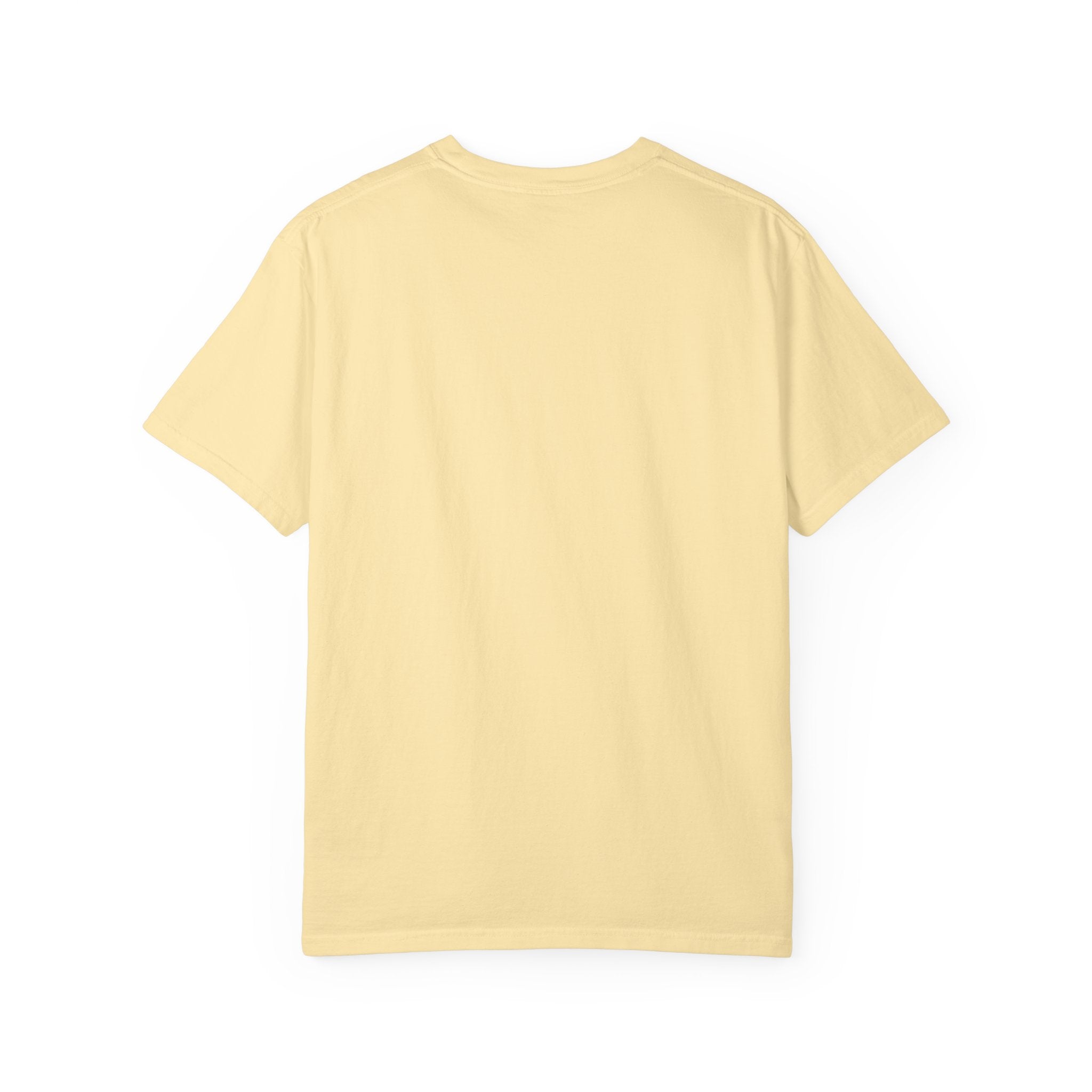 2. AI is LIFE  "Orange Overclock" Unisex Garment-Dyed T-shirt