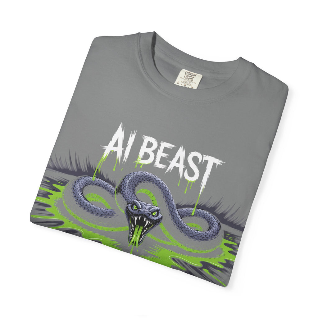 AI BEAST "Digital Venom" Unisex Heavy Blend™ Crewneck T-Shirt
