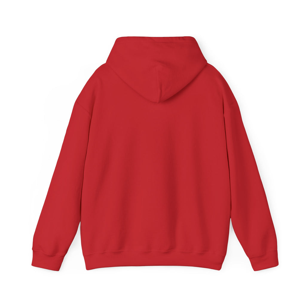 2. AI is LIFE  "Orange Overclock" Unisex Heavy Blend™ Hooded Sweatshirt