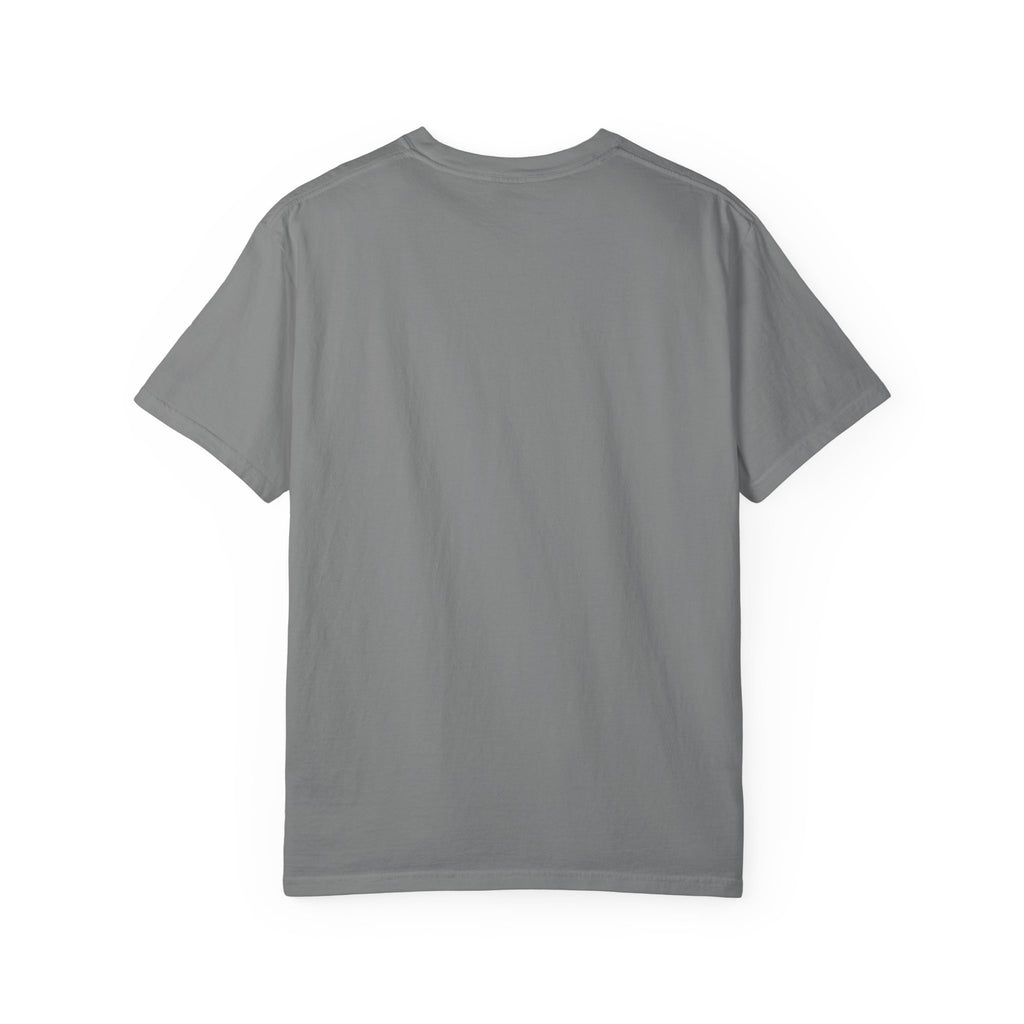 2. AI is LIFE  "Orange Overclock" Unisex Garment-Dyed T-shirt