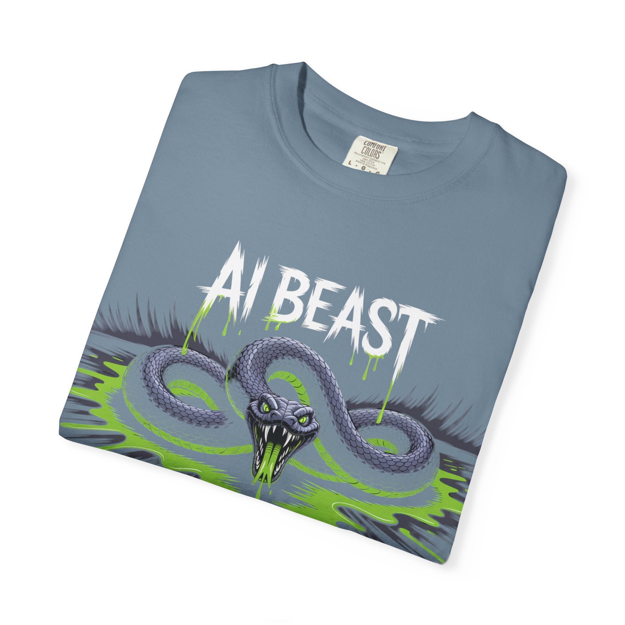 AI BEAST "Digital Venom" Unisex Heavy Blend™ Crewneck T-Shirt