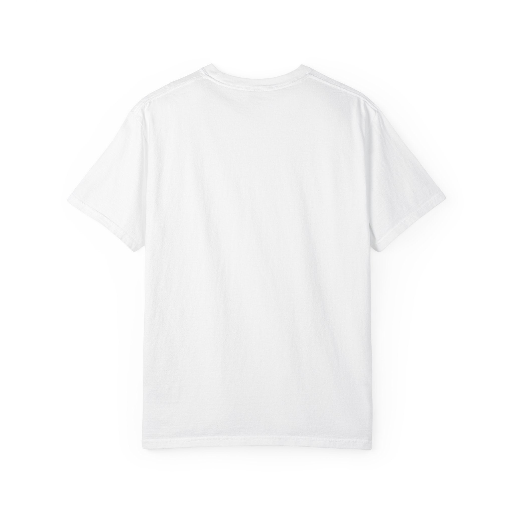 2. AI is LIFE  "Orange Overclock" Unisex Garment-Dyed T-shirt