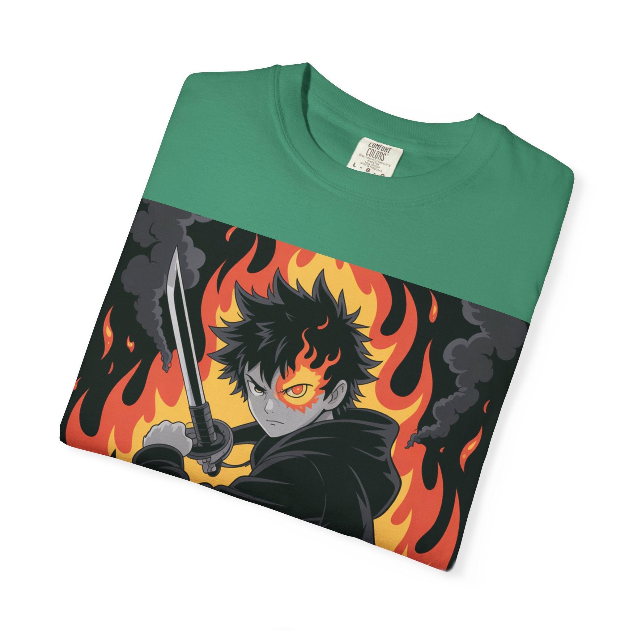 AI  BEAST "Warrior.exe"  of Unisex Garment-Dyed T-shirt