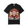AI BEAST “Majestic Upload” Unisex Garment-Dyed T-shirt