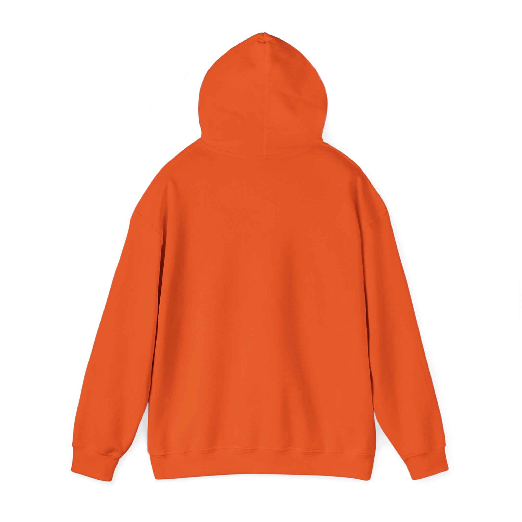 2. AI is LIFE  "Orange Overclock" Unisex Heavy Blend™ Hooded Sweatshirt