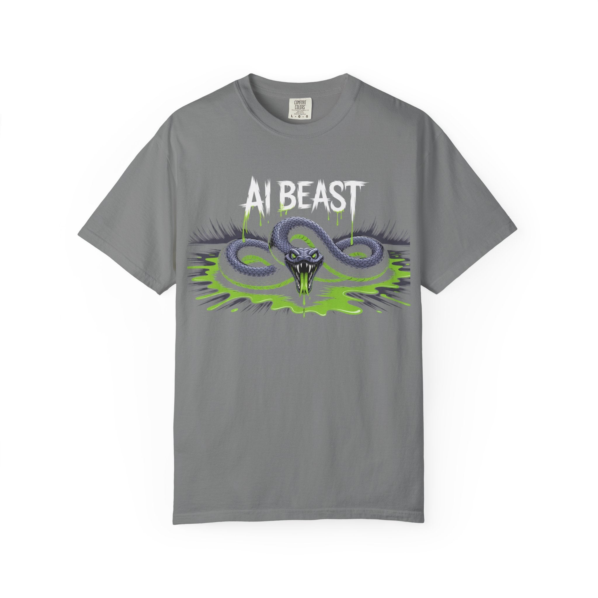 AI BEAST "Digital Venom" Unisex Heavy Blend™ Crewneck T-Shirt