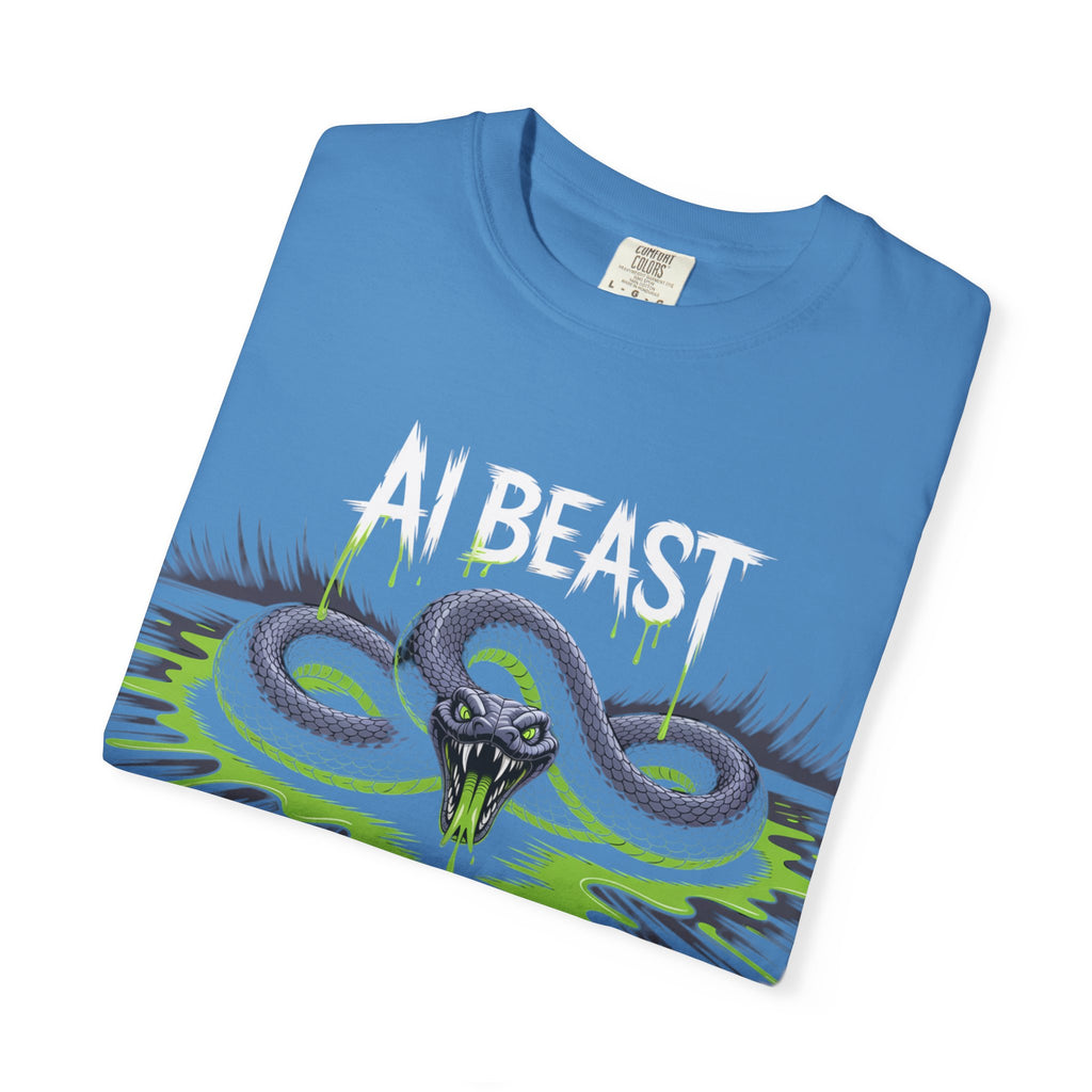 AI BEAST "Digital Venom" Unisex Heavy Blend™ Crewneck T-Shirt