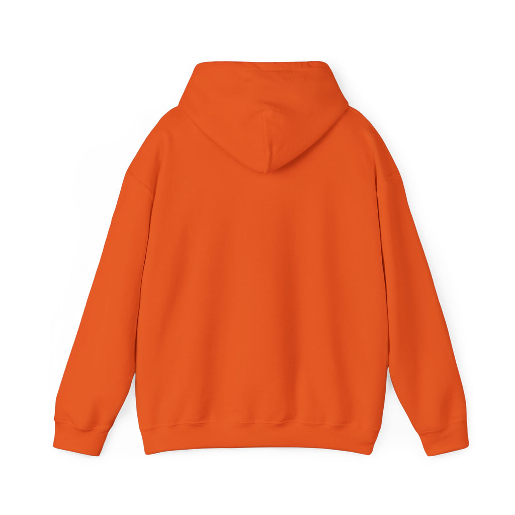 2. AI is LIFE  "Orange Overclock" Unisex Heavy Blend™ Hooded Sweatshirt